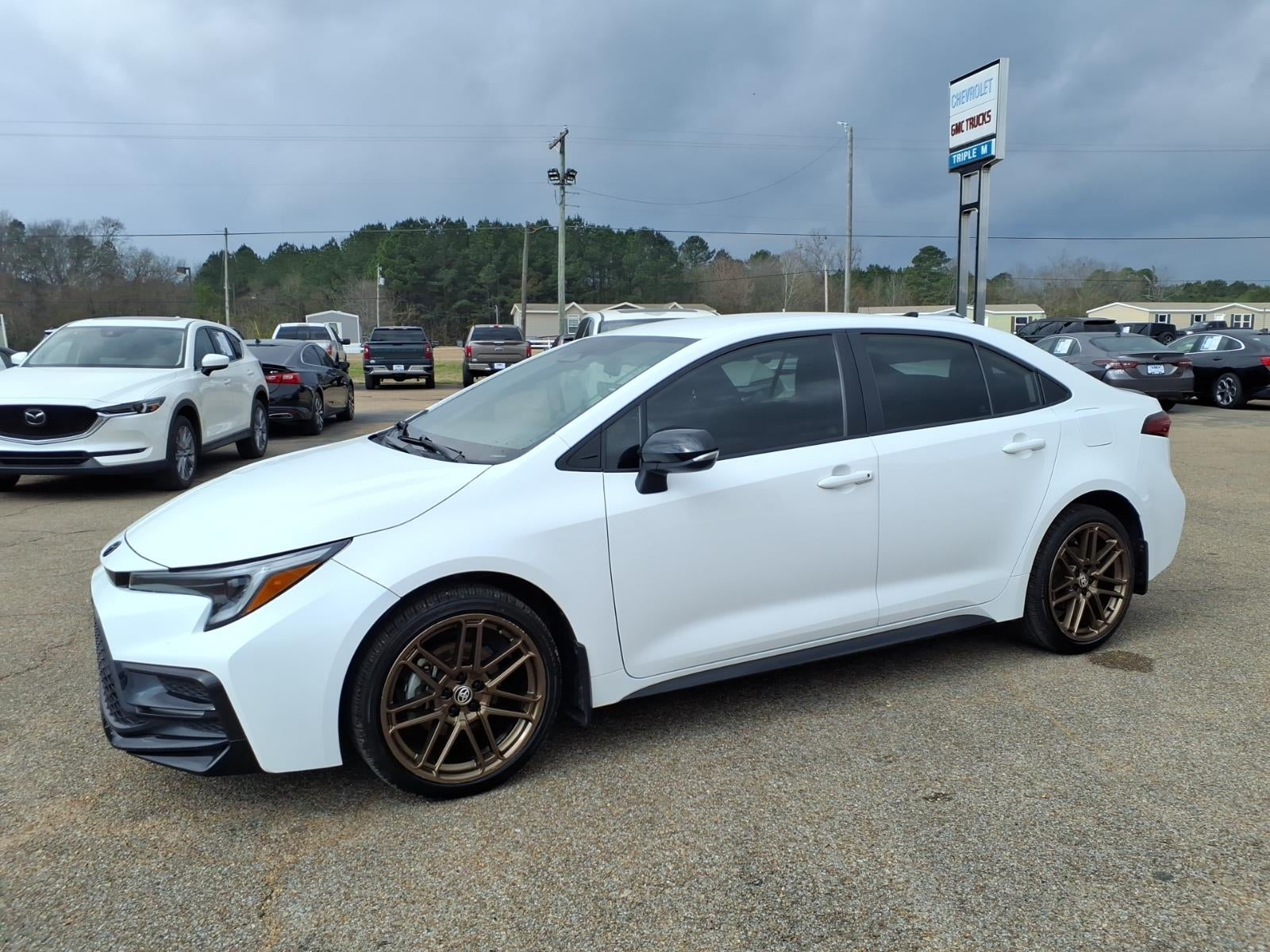 2024 Toyota Corolla LE in Other — front three-quarter view