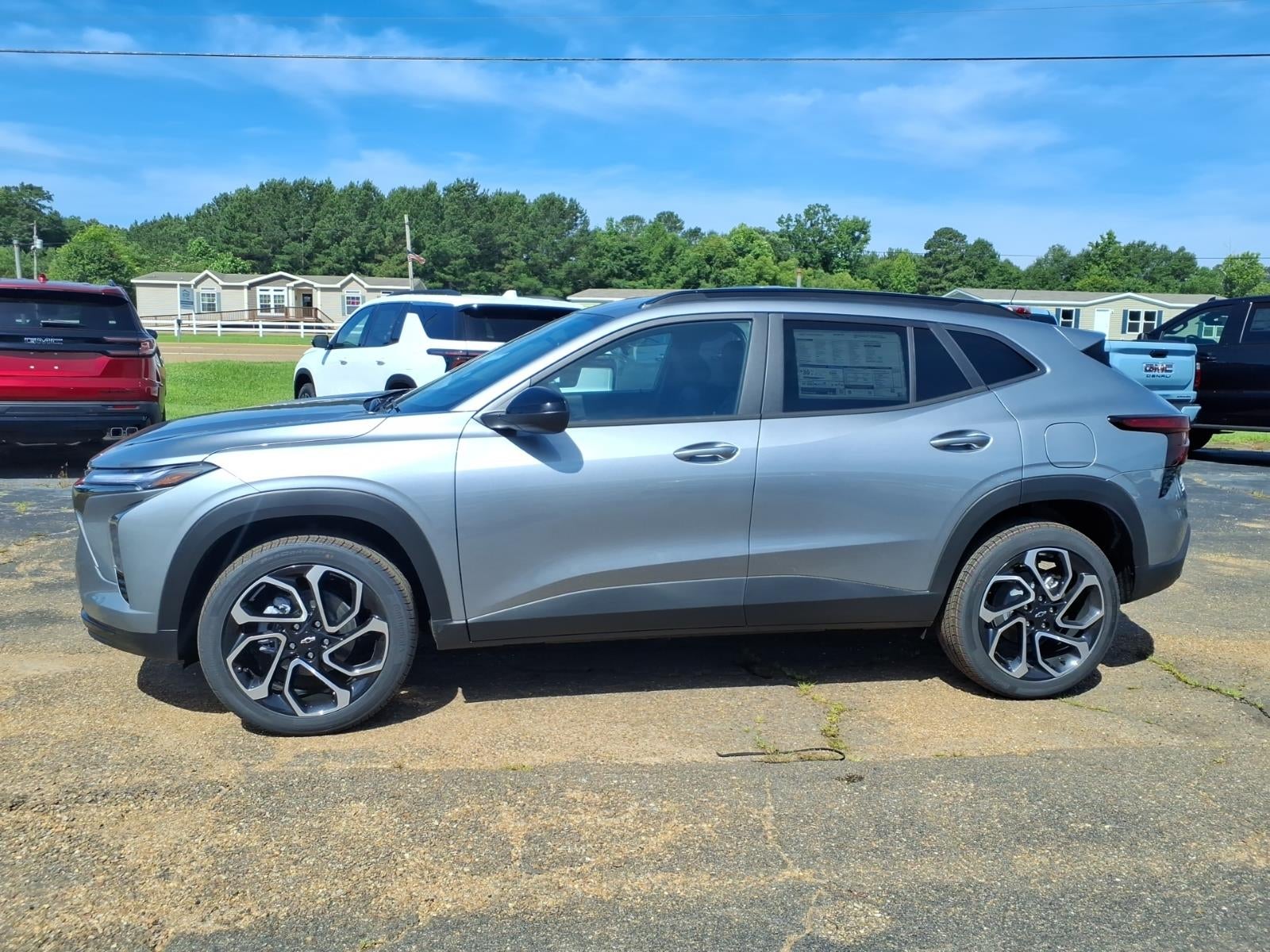 2026 Chevrolet Trax 2RS in Sterling Gray Metallic — front three-quarter view